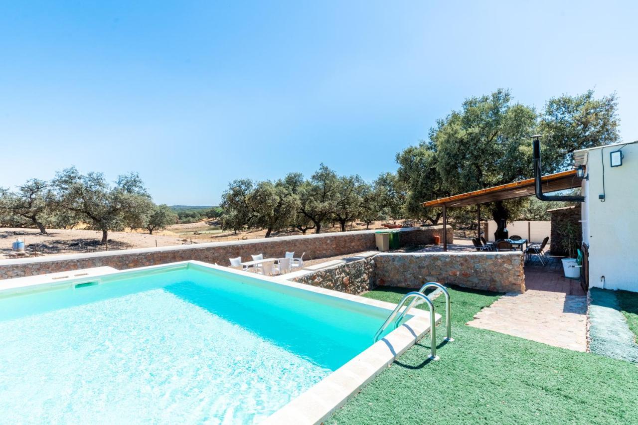 Casa Rural Quejigo Con Piscina 산타 올라야 델 칼라 외부 사진
