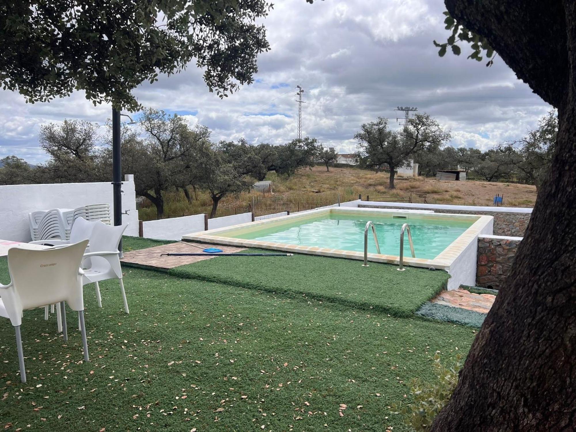 Casa Rural Quejigo Con Piscina 산타 올라야 델 칼라 외부 사진